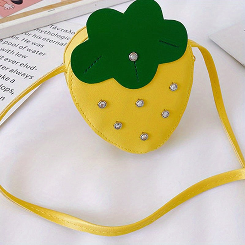 Cute Strawberry Crossbody Bag for Girls