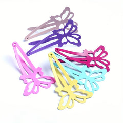 6pcs Cartoon Colorful Hair Clips Set for Girls