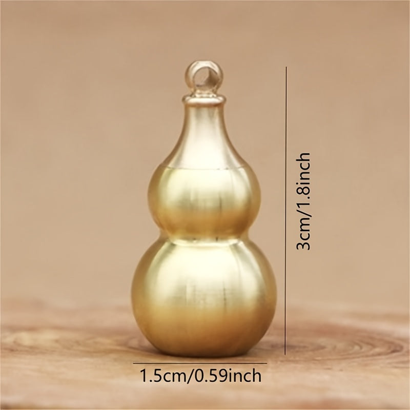 Brass Gourd Keychain Car Decoration Gift