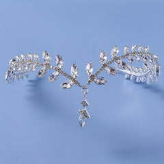 Crystal Head Piece Pendant Bridal Wedding Hair Accessories