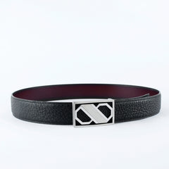Men's Wild Style 8 Shaped Hollowed Buckle Belt 304 Stainless Steel Buckle