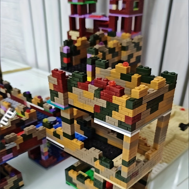 Architectural Building Blocks DIY Educational City Wall Bricks Set