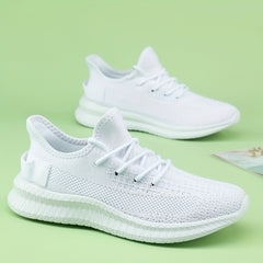 Mesh Breathable Running Sports Shoes Low Top Travel Walking Shoes