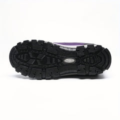 Women's Colorblock Platform Sneakers Low Non-slip Hiking Trainers