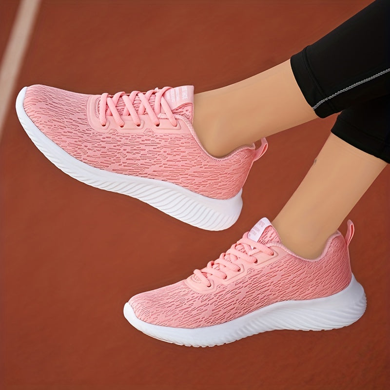 Breathable Knitted Sports Shoes for Outdoor Running