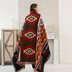 Nordic Style Thread Blanket for Sofas RVs Outdoor Camping