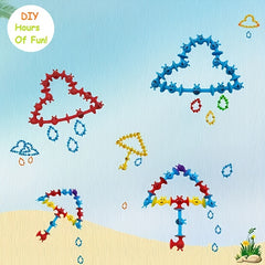 Bee Silicone Building Set for Kids