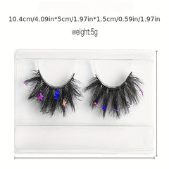Fluffy Butterfly False Eyelashes Volume Messy and Curly Lashes