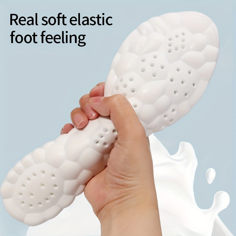 Sports Insoles Soft Breathable Shock Absorbing Pads Orthopedic Foot Care