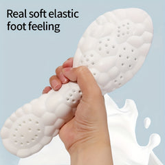 Sports Insoles Soft Breathable Shock Absorbing Pads Orthopedic Foot Care