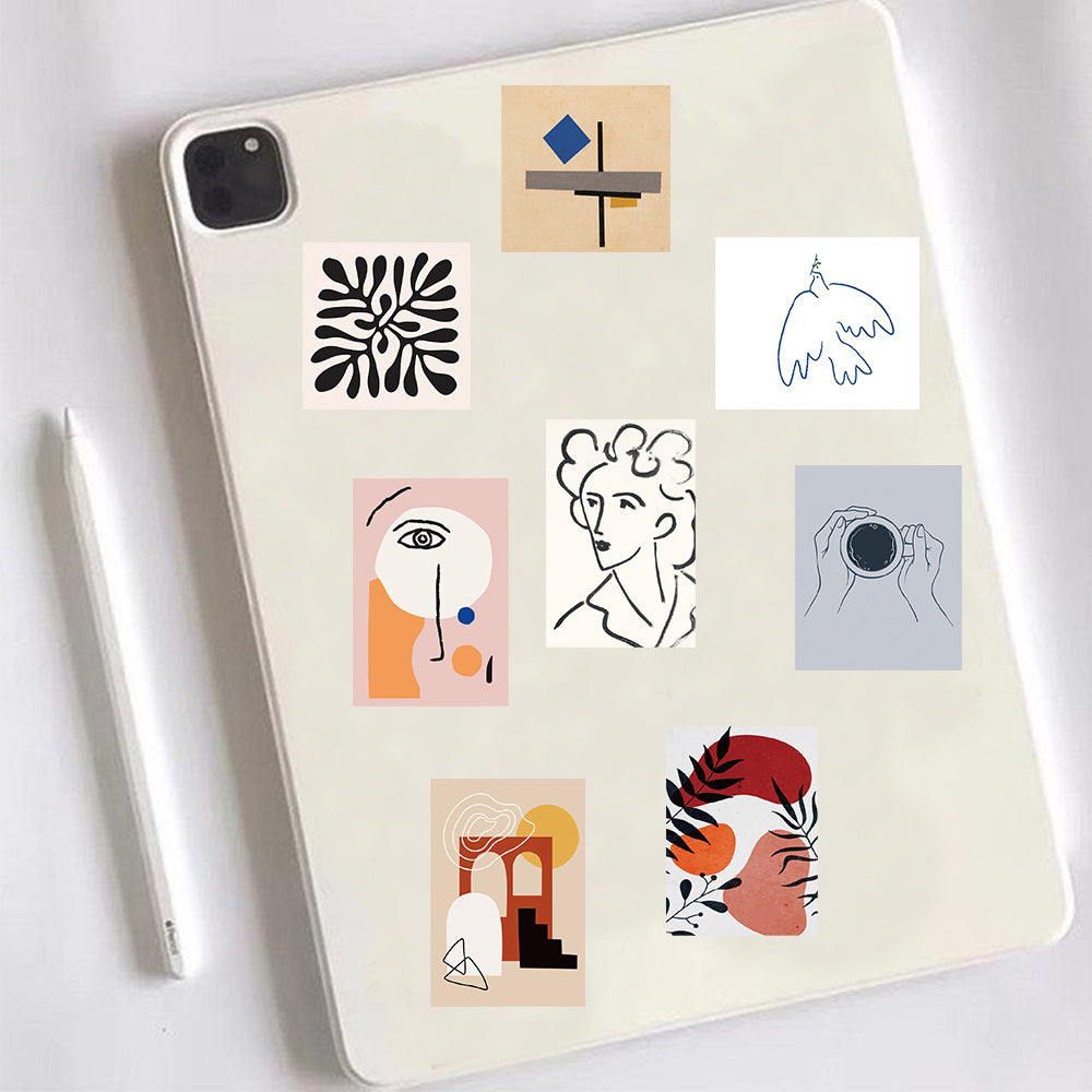 65pcs Waterproof Pop Style Stickers for Every Occasion