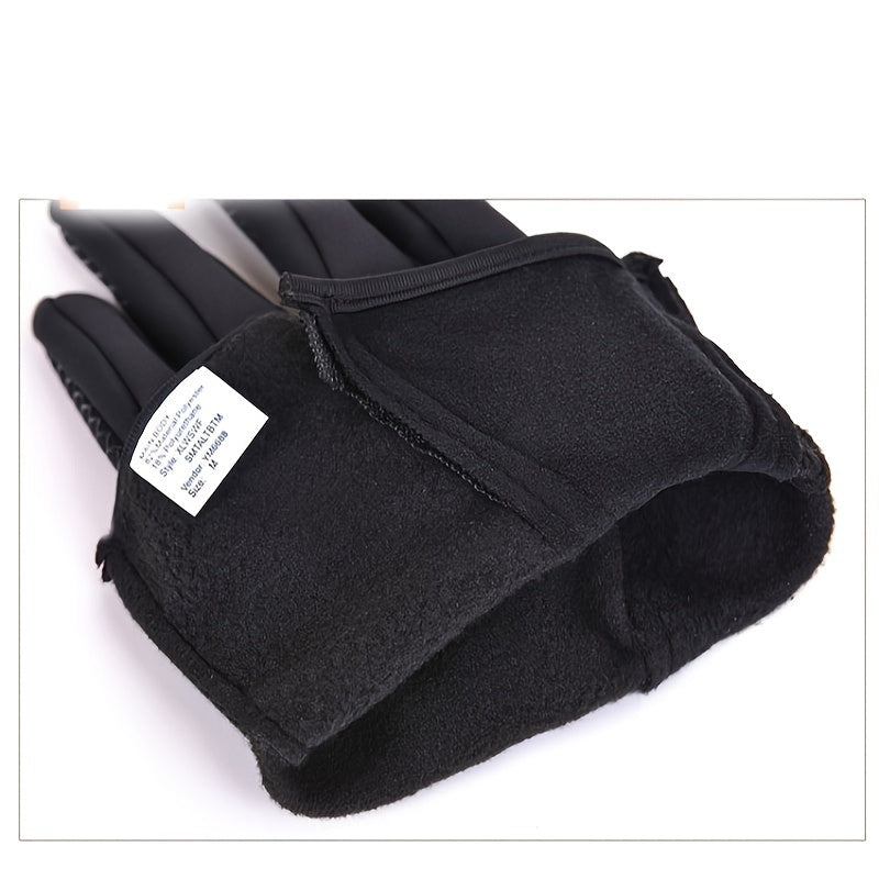 Men's Waterproof Winter Gloves Windproof Snowboard Motorcycle Riding Warm Gloves