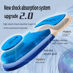Silicone Elastic Air Cushion Sport Insoles Orthopedic Arch Support Pads