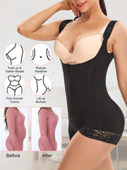 Lace Shaping Romper Tummy Control Butt Lifting Body Shaper