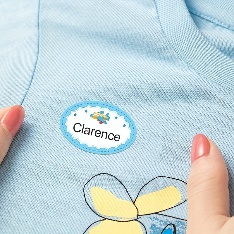 24pcs Boy Custom Name Tag Sticker MEDIUM 4.5x3cm Sewing Clothing Label