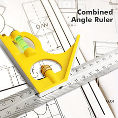 300mm Stainless Steel Combination Square for Accurate Woodworking Measurement