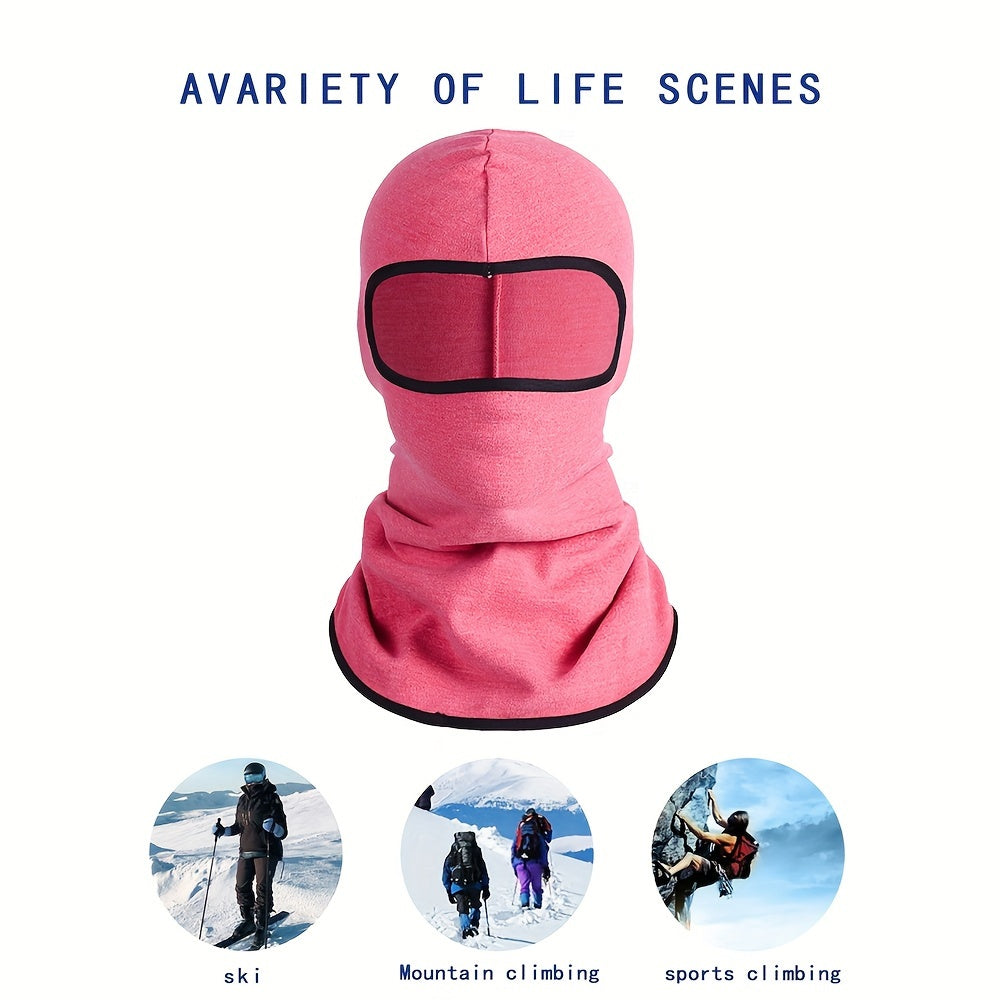 Winter Warm Balaclava Full Face Mask Neck Gaiter Windproof Mask