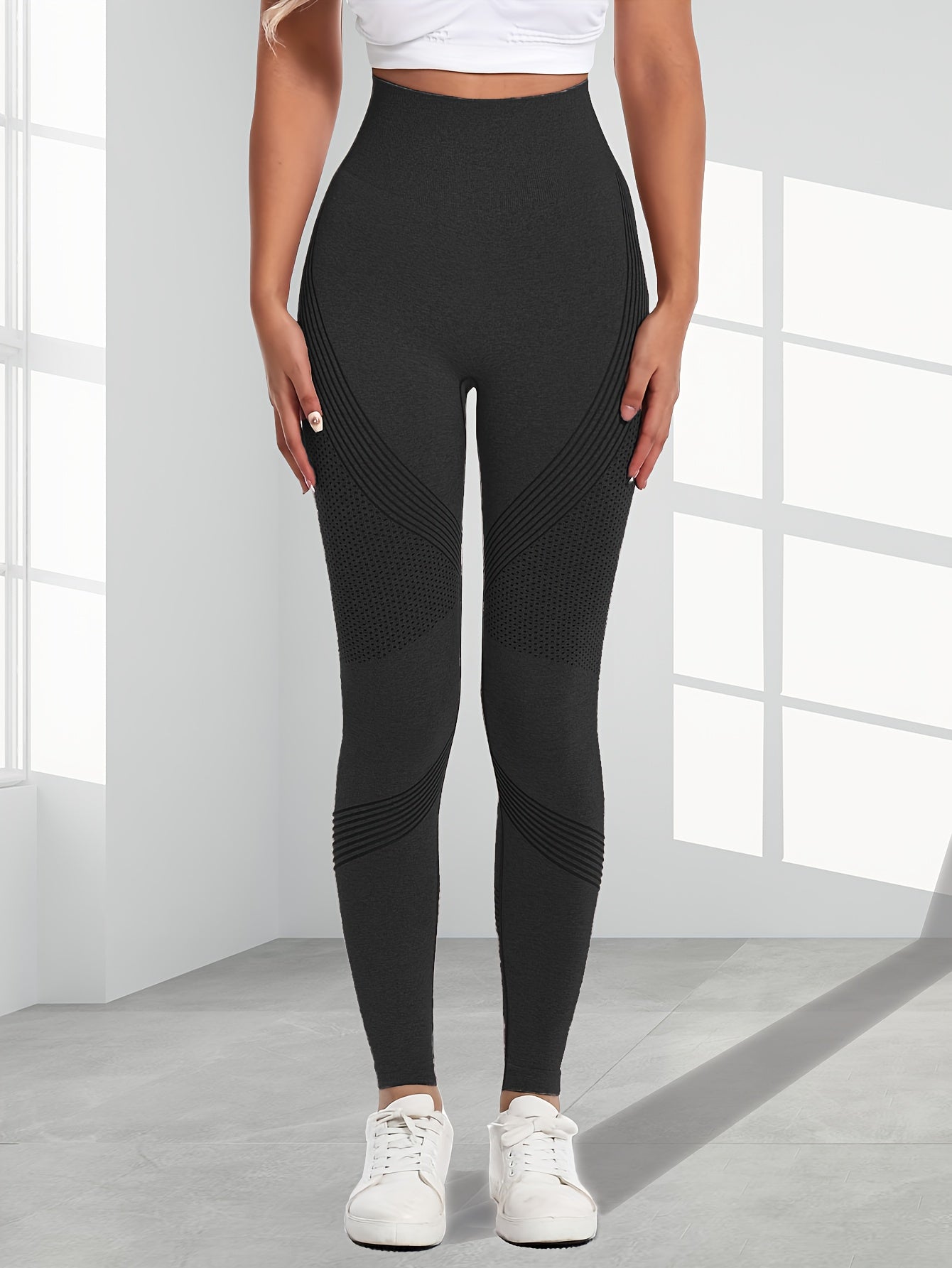 High Waist Yoga Pants Butt Lifting Workout Leggings Women's Activewear