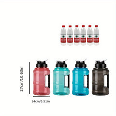 2500ML Sports Water Bottle Large Capacity Outdoor Kettle