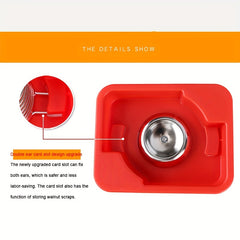Stainless Steel Nutcracker for Nuts - Quick and Easy Nut Cracking Tool