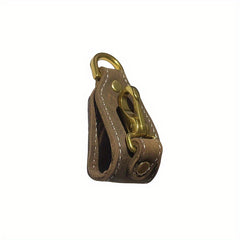 Leather Waist Hanging Belt Keychain for Outdoor Camping Hiking