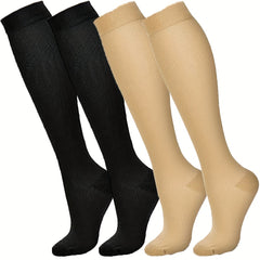 Copper Compression Socks for Support in Running & Nursing