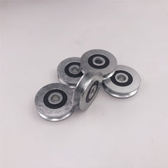 5pcs V Groove Metal 265 Bearing Round Pulleys 6 33 8mm Steel Wire