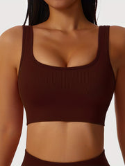 Seamless Breathable Sports Bra Fitness Yoga Running Top