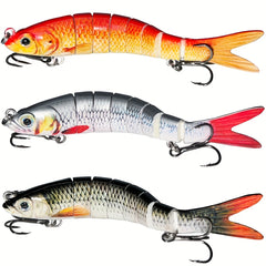 Jointed Swimbaits Slow Sinking Bionic Swimming Lures Kit
