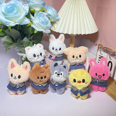 Cute K POP Style Plush Animal Charms - Hanging Decorations