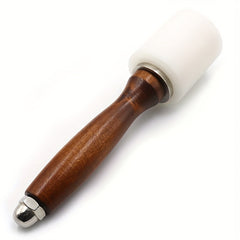 Leather Carve Hammer Nylon Hammers Mallet Wood Handle For Leather Craft Punch