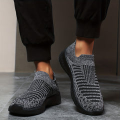 Men's Slip on Sneakers Lightweight Breathable Walking Shoes