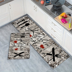 Anti Fatigue Kitchen Mat Absorbent Bath Mat Entrance Doormat Washable Runner Rug