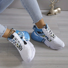 Stylish High Top Basketball Shoes Lightweight Non-slip Sport Shoes
