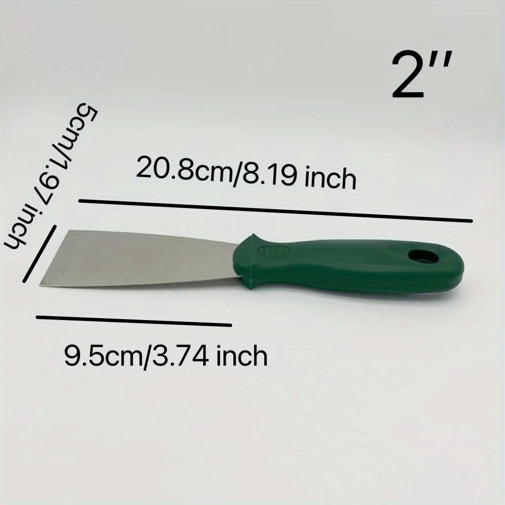 Stainless Steel Putty With Green Handle 5 08 12 7 Cm