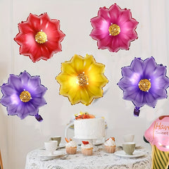 4pcs Flower Balloons Party Decoration Holiday Gathering Wedding Supplies