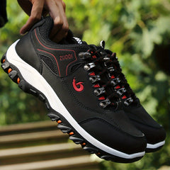 Men's Lace up Sneakers Athletic Shoes Breathable Hiking Shoes