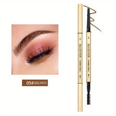 Triangle Eyebrow Pencil Gray Brown Flaxen Golden