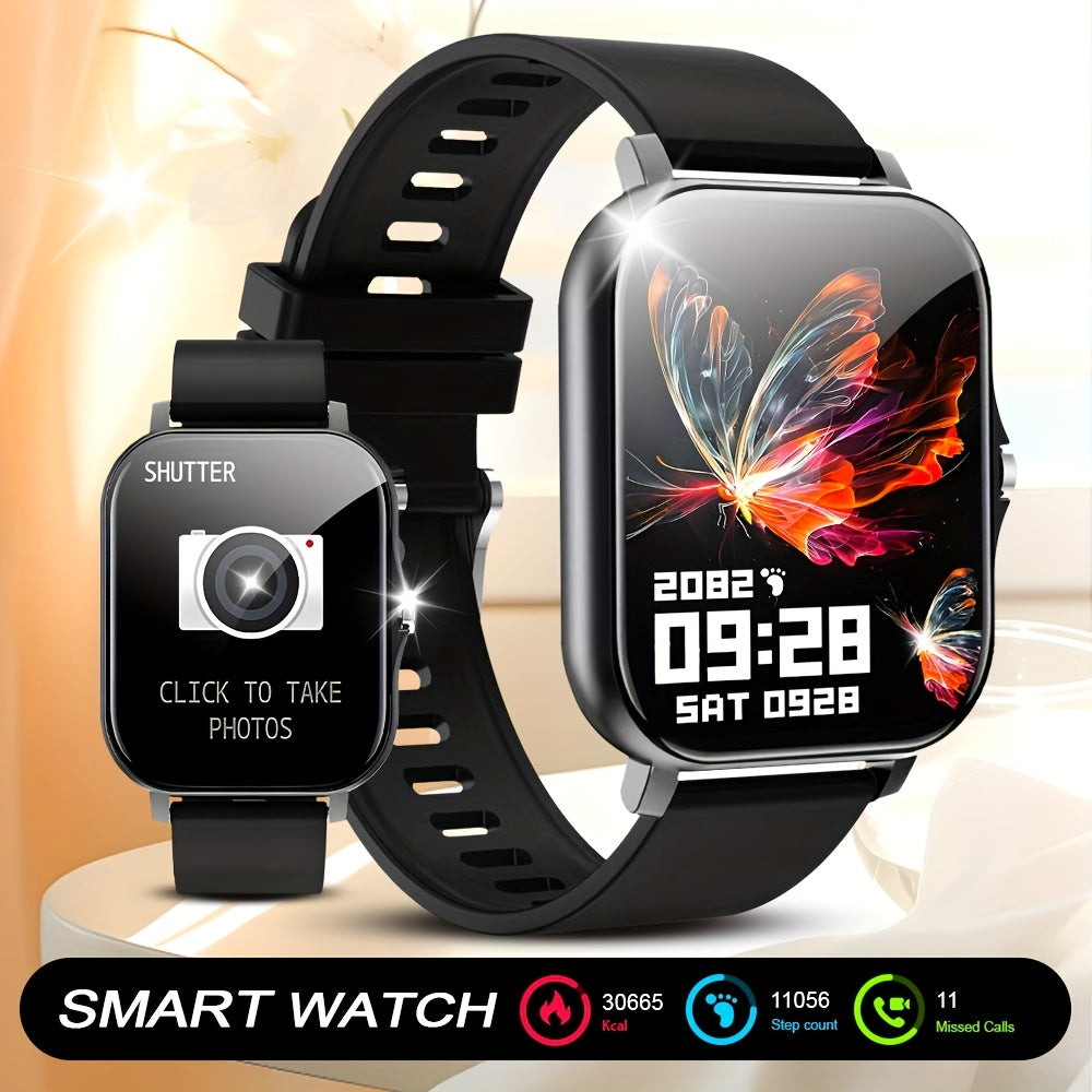 Wireless Smartwatch with Multiple Sports Modes & Camera Control