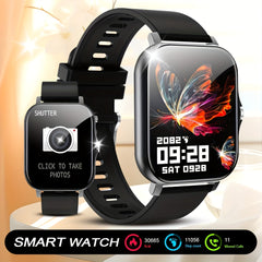 Wireless Smartwatch with Multiple Sports Modes & Camera Control