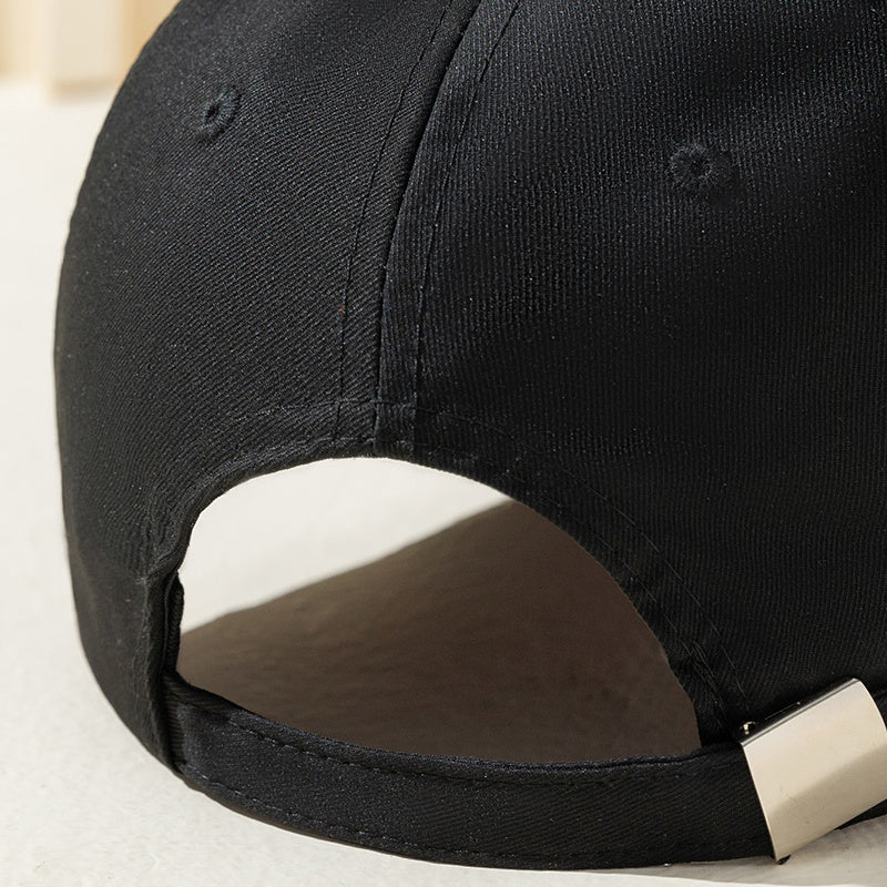 MOMLIFE Ponytail Baseball Cap Vintage Washed Distressed Twill Hat