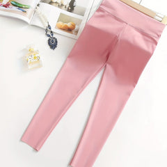 High Waist Stretch Yoga Pants for Sports Leisure