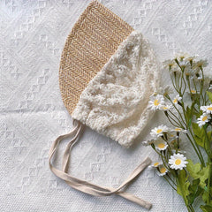 Newborn Daisy Heart Sun Hat for Beach Vacation