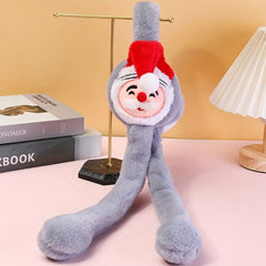 Women's Plush Winter Earmuffs Christmas Gift Ear Warmers Cozy Cold Weather