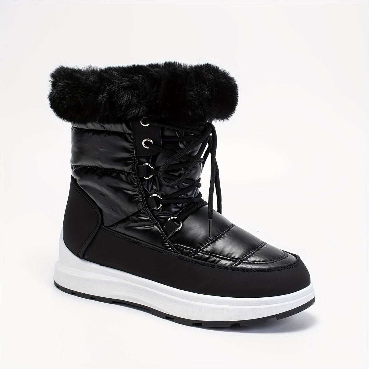 Women's Non-slip Snow Boots Plus Warm Outdoor Platform Shoes