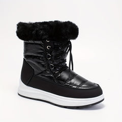 Women's Non-slip Snow Boots Plus Warm Outdoor Platform Shoes