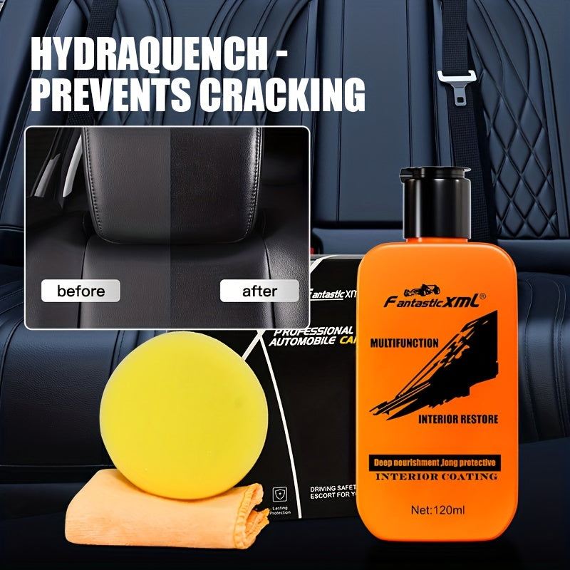 Car Rubber Plastic Refurbishment Gloss Maintenance Agent Cleaning Stain Agent