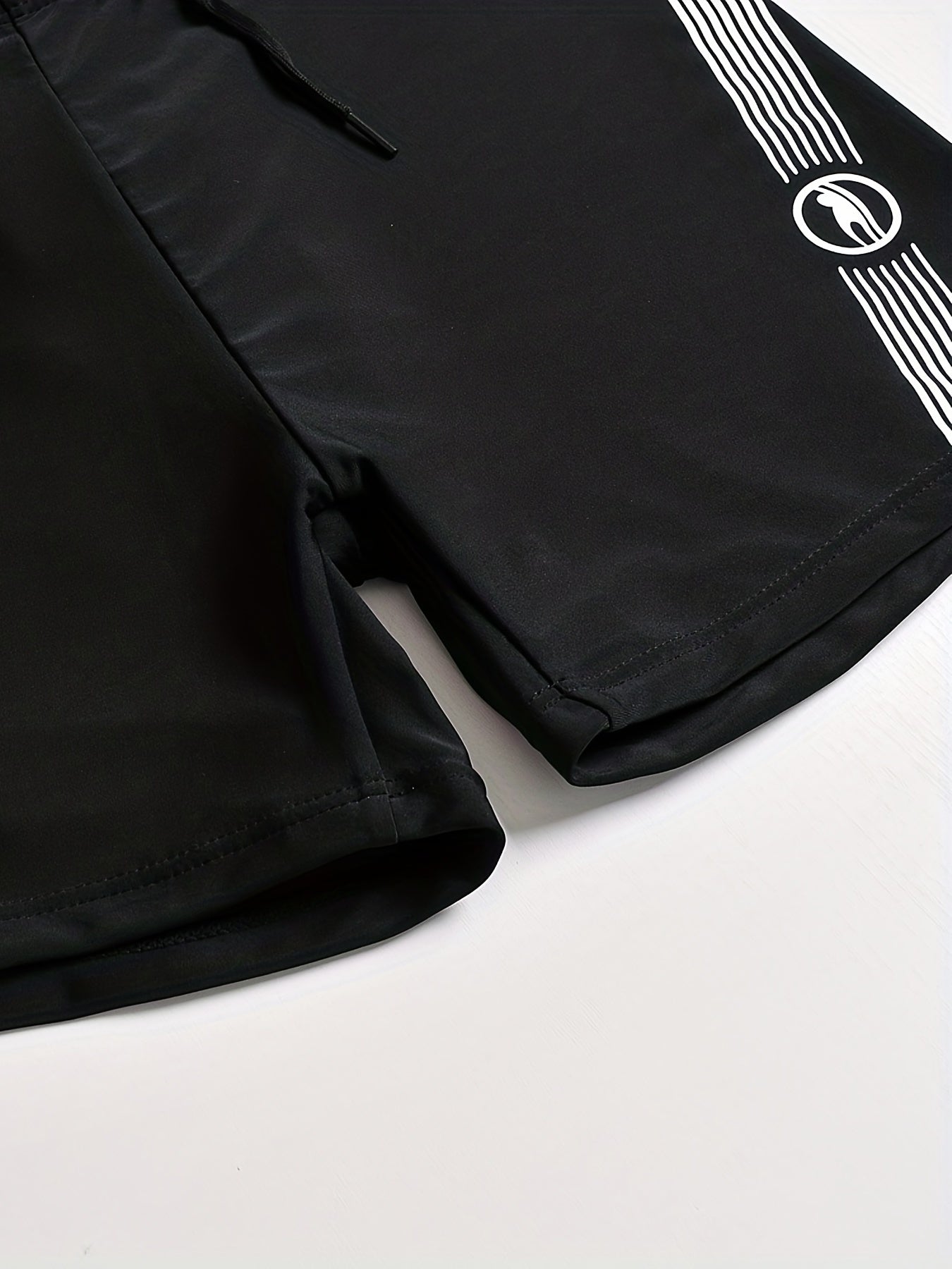 Men's Vintage Swim Trunks High Stretch Swimwear for Summer
