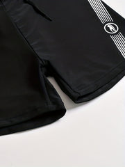 Men's Vintage Swim Trunks High Stretch Swimwear for Summer
