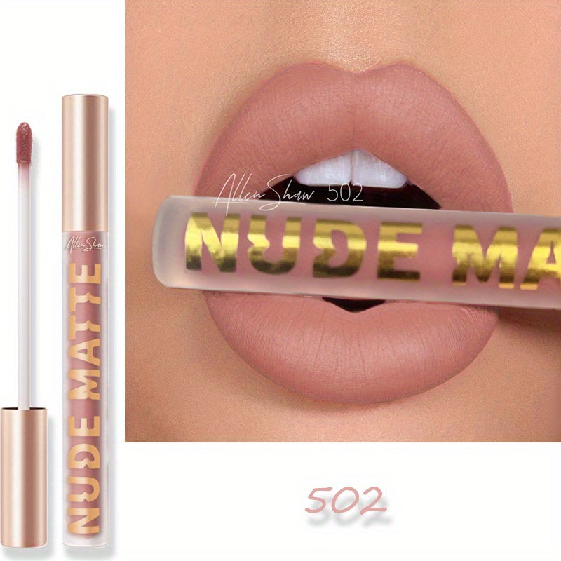 Hydrating Rich Lip Glaze Matte & Satin Texture Lipstick
